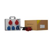 Distributore di corrente da parete 2x16A 3x230V Spina Mennekes FRED
