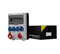 Distributore di corrente di costruzione TD 16A 32A 4x230V Dottorvolt 6077