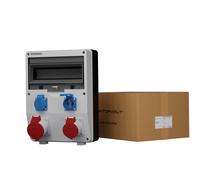 Distributore di corrente ECO 1x32A 1x16A 2x230V franz/belg system Doktorvolt ...