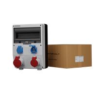 Distributore di corrente ECO 1x32A 1x16A 2x230V franz/belg system Doktorvolt ...