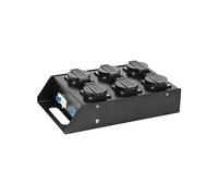 DISTRIBUTORE DI CORRENTE EUROLITE SAB-61, 230 V, Nero