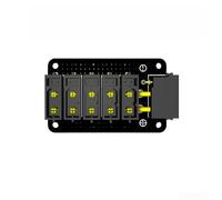 Distributore di corrente PCB per xt30 20A carico continuo nero PCB | 5 uscite, fino a 50 A di carico, gestione efficiente della potenza, funzionamento sicuro, modelli RC