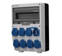 Distributore di corrente TD 8x230V franz/belg system Doktorvolt 6893