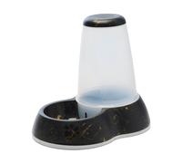 Distributore di crocchette Savic Loop - marmorizzato - 3 L nero e oro