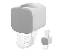 Distributore di dentifricio automatico - Squeezer automatico a parete a parete | Porta di spazzolino da denti | Dispsio di sventure per uso della famiglia e portapacing per bambini