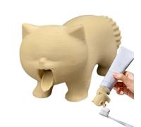 Distributore di dentifricio per gatti - Gattini che impediscono il vomito del dentifricio, topper per cartone animato - per bagno doccia cameretta dei bambini piano