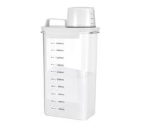 Distributore di detersivo da 2300 ml, guarnizione a prova di perdite, contenitore graduato per detersivo per bucato, contenitori detersivi lavanderia