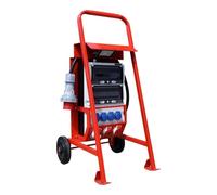 Distributore di energia da cantiere con supporto Contatore elettrico...