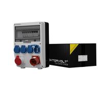 Distributore di energia da cantiere TD-S/FI 16A 4x230V con spina...