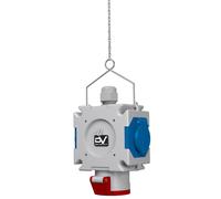 Distributore di energia da costruzione mDV 1x16A Distributore sospeso a...