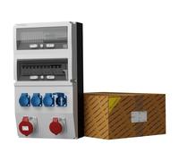 Distributore di energia Doktorvolt eXT-S/FI 32A 16A 4x230V Schuko +...
