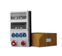 Distributore edile con contatore eXT-S/FI 32A 16A DV-0823-D