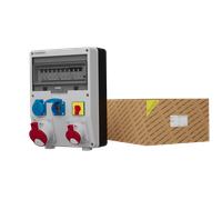 Distributore di energia edile Doktorvolt DV-S/FI 32A 16A 2x230V 0-1...