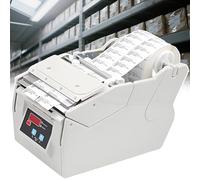 Distributore di etichette e sbucciatrice con display digitale, maniglie etichette larghe 5-180 mm, velocità 130 mm/s per la gestione delle postazioni di lavoro e dell'inventario
