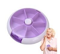 Distributore Di Farmaci: Scatola Di Immagazzinaggio Di Pillole Settimanali, Organizzatore Di Compresse | Guardiano, Tracker Di Prescrizione | Caso Di Supplemento, Scomparto, Vassoio Di Classificazione