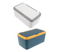 Distributore di fazzoletti per il viso da 2 pezzi: distributore di fazzoletti