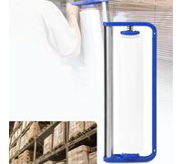 Distributore di film estensibile da tavolo, macchina imballatrice manuale per pallet da 50 cm di larghezza, ideale per avvolgimento pallet, spedizione e spostamento