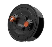Distributore di filo ad alta capacità con funzione di bloccaggio sicuro Strumento di trazione del cavo forte facile da usare per bobine di filo di alluminio leggero da 12/17/26 mm per elettricisti