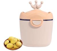 Distributore di formule di viaggio,Distributore di formule, Contenitore di formula di viaggio a forma di corona, Supporto formula con cucchiaio, contenitore formula da asporto, stoccaggio