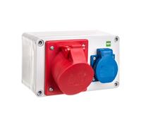 Distributore di forza RS 2P+Z, 3P+N+Z 16A da incasso 6202-00