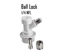 Distributore di gas Securely Connect con blocco a per sfera sezionatore per