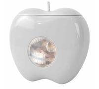 Distributore di imballaggi alimentari a forma di mela - Sacchetto salvafreschezza - Organizzatore e dispenser a parete con 100 pellicole trasparenti