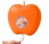 Distributore di imballaggi alimentari a forma di mela - Sacchetto salvafreschezza - Organizzatore e dispenser a parete con 100 pellicole trasparenti