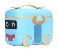 Distributore di Latte in Polvere per Neonati, Scatola di Latte in Polvere da Viaggio per Bambini, Custodia a Prova di umidità, Dispenser Portatile per il Latte in Polvere (Blu)