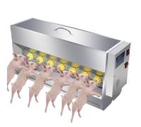 Distributore di Latte per suinetti, 10/14 tettarelle, bifacciale, Temperatura costante Intelligente, Macchina per la mungitura Automatica per la Cura dei suinetti, distributore di Latte (14 cifre)