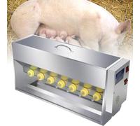 Distributore di Latte per suinetti, Macchina per la mungitura Automatica per la Cura dei suinetti con Suono, 14 capezzoli, distributore di Latte bifacciale, Temperatura Intelligente (14 cifre)