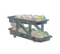 Distributore di lattine soda A47U, compatibilità for frigorifero a 2 livelli con meccanismo rotolamento automatico for l'organizzazione A