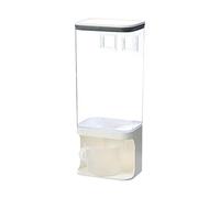 Distributore di liquido per bucato | Sali da bagno, cereali, prodotti secchi, con anello in silicone sigillato, ammorbidente, per casa, bagno, doccia, dormitorio