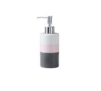 Distributore di lozione Arredamento moderno for il bagno in stile rustico for accessori da cucina Bottiglia con pompa appoggio caduta Bottiglia di sapone multi-scena(White/Pink/Gray)