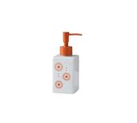 Distributore di lozione Arredamento moderno for il bagno in stile rustico for accessori da cucina Bottiglia con pompa appoggio caduta Bottiglia di sapone multi-scena(Orange Print)