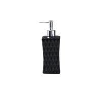 Distributore di lozione Arredamento moderno for il bagno in stile rustico for accessori da cucina Bottiglia con pompa appoggio caduta Bottiglia di sapone multi-scena(Black Diamond Embossed)