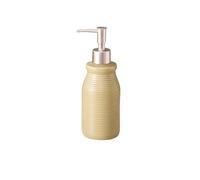 Distributore di lozione Contenitore for liquidi vintage ed elegante da cucina, boho, bagno, moderno, decorazione for la casa colonica Bottiglia di sapone multi-scena(Gold)