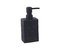 Distributore di lozione Decorazione del contenitore riutilizzabile for lozione e bottiglia di liquido for il controsoffitto della cucina bagno 'hotel Bottiglia di sapone multi-scena(Black)