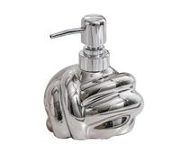 Distributore di lozione Dispenser Di Sapone Con Pompa Elegante For Lavaggio A Mano, Lavastoviglie, Bagnoschiuma, Shampoo Bottiglia di sapone multi-scena(Silver)