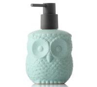 Distributore di lozione Dispenser Di Sapone Liquido For Piatti A Forma Gufo, In Ceramica, For Bagno E Cucina Bottiglia di sapone multi-scena(Green)