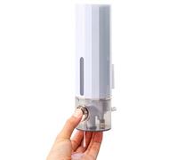 Distributore di lozione Dispenser For Doccia A Parete Da 15 Fl. Oz, For Shampoo, Sapone E Balsamo - Ideale Bottiglia di sapone multi-scena(White)