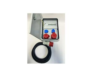 Distributore di metalli CEE 32A 16A 2x230V con fusibili 94H-5
