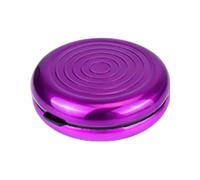 Distributore di monete in alluminio - Portamonete cilindrico da 83x27 mm, organizer portatile per il cambio, custodia in lega resistente antigoccia | per la raccolta differenziata dei soldi,