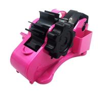 Distributore Di Nastro Termico Semiautomatico, Multi-rotolo, Riutilizzabile, Con Scomparto For A Trasferimento Tagli Puliti E Precisi(Pink 35mm)