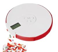 Distributore Di Pillole Automatico - Organizzatore Di Pillole Con Promemoria Di Allarme, Scatola Di Conservazione Della Medicina Elettronica | Promemoria Per Pillolle Di Visualizzazione Digitale