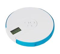 Distributore di pillole in PP, organizer per medicinali, grande capacità | 4 avvisi giornalieri, portapillole, per la cura degli anziani, medicina quotidiana, viaggi, uso domestico, gestione della sa