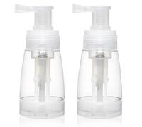 Distributore di polvere 2 pezzi Flacone spray per polvere distributore di polvere portatile da 180 ml con ugello convergente spray per polvere uniforme per borotalco cipria per il corpo