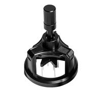 Distributore di polvere ad ago rotante, base magnetica antiscivolo, 1 pezzo, distributore di aghi per espresso, strumento per mescolare caffè, perni in acciaio inossidabile, per rompere i grumi e