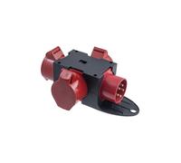 Distributore di potenza per 3 prese 5p 16A 400V/5p spina b.mini-1