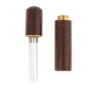 Distributore di pressini per caffè professionale con supporto, strumento di distribuzione espresso marrone scuro, 1,8 x 8,6 cm
