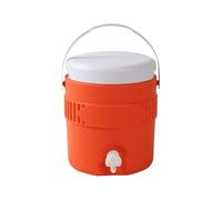 Distributore di refrigeratore d'acqua, 3,8 l, per bevande calde e fredde, grande capacità per campeggio, eventi all'aperto, raduni, 22,5 x 21,5 x 25,5 cm